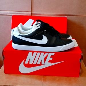 Womens court tour skinny leather